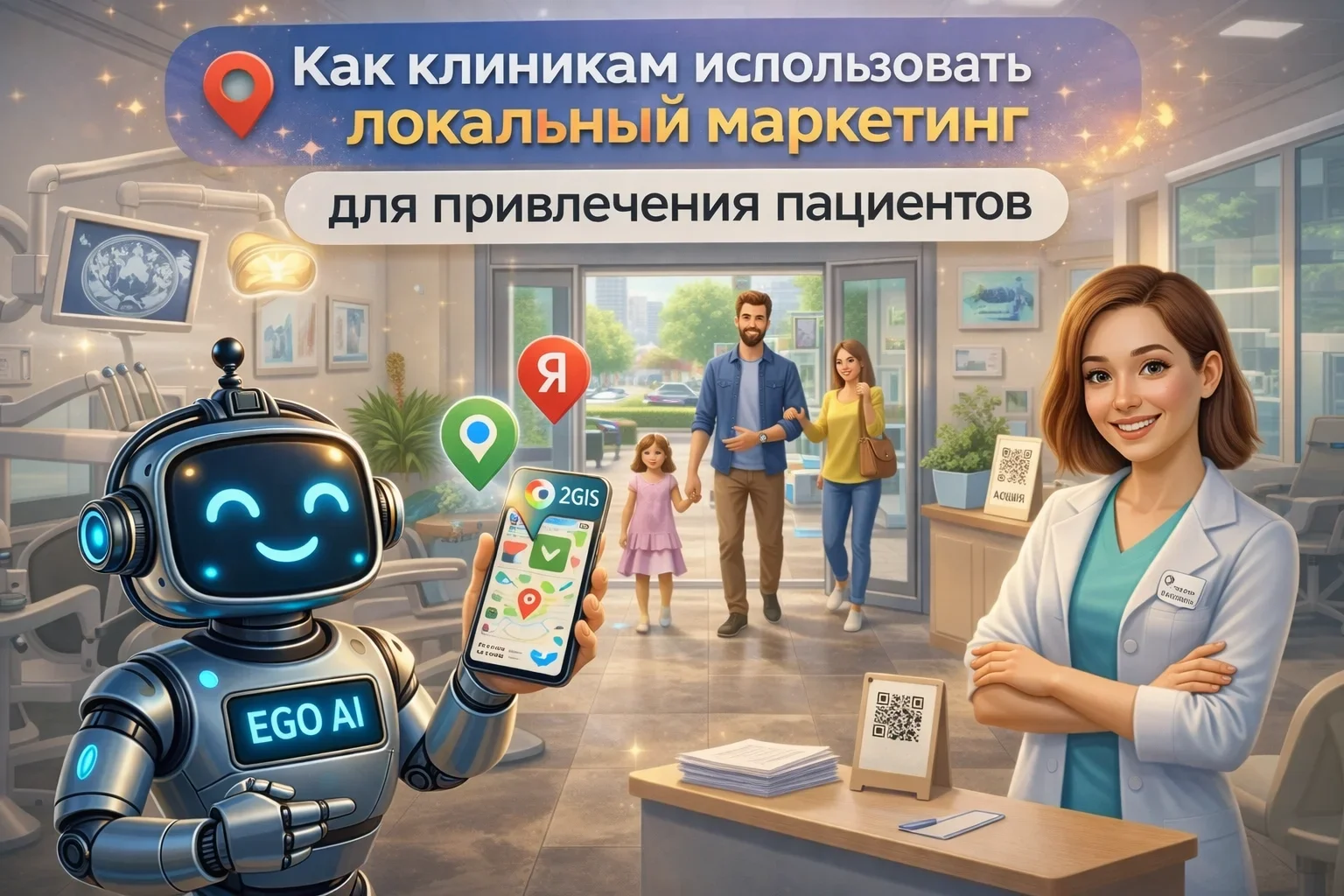 Как клиникам использовать локальный маркетинг для привлечения пациентов