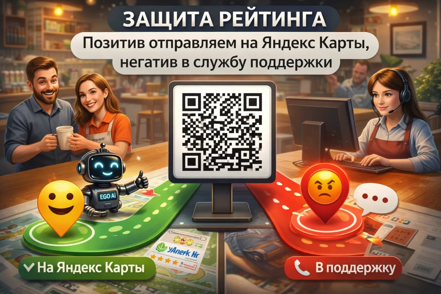 Как попросить клиента оставить отзыв с помощью QR-кода: простое решение для бизнеса