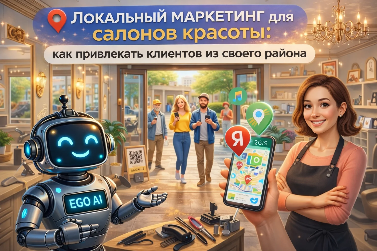 Локальный маркетинг для салонов красоты: проверенные стратегии привлечения клиентов