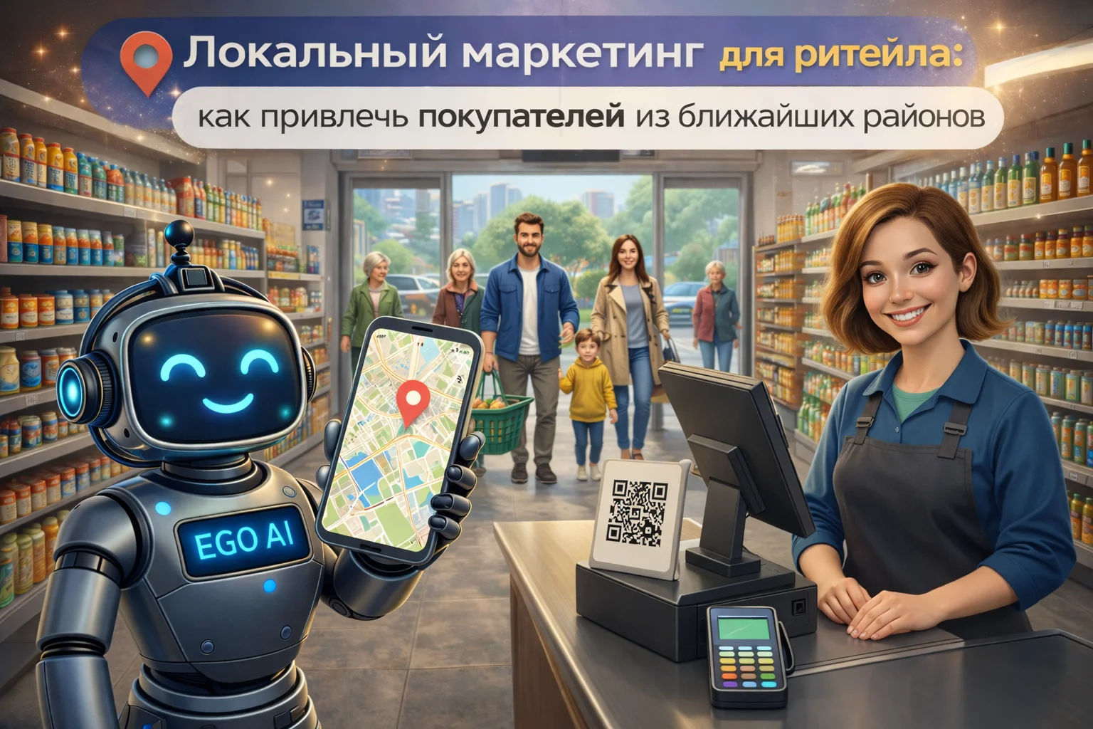 Локальный маркетинг для ритейла: как привлечь покупателей из ближайших районов